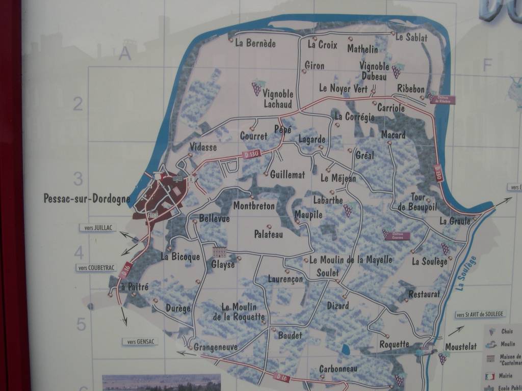 plan pessac